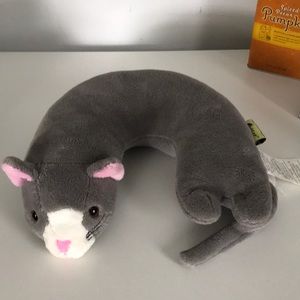 Critter Piller Cat Neck Pillow